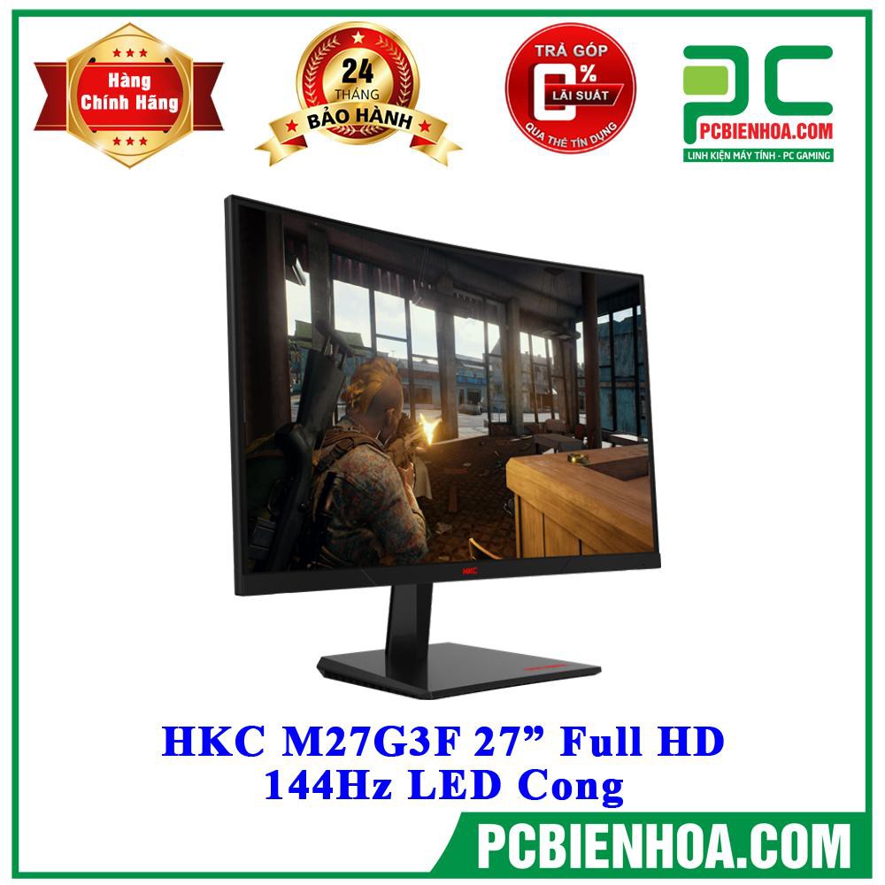 Siêu phẩm Màn hình HKC M27G3F 27inch Full HD 144GHz - Màn hình Led cong (Sản phẩm lý tưởng cho gamenet)