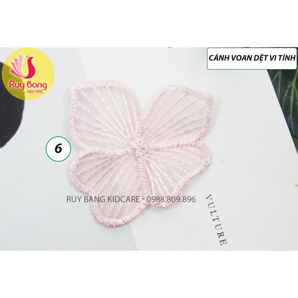 Cánh hoa-Cánh voan dệt vi tính