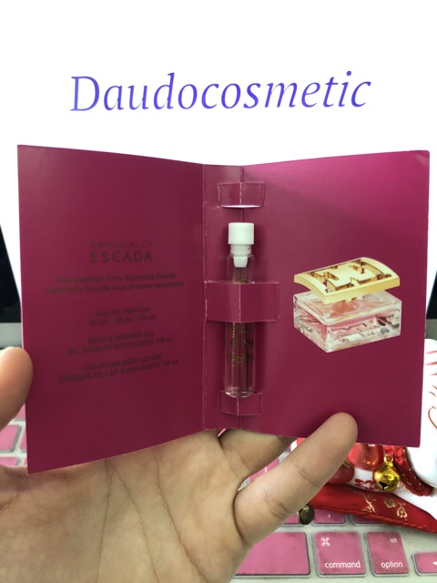 [ vial ] Nước hoa Escada Especially EDP 1.5ml