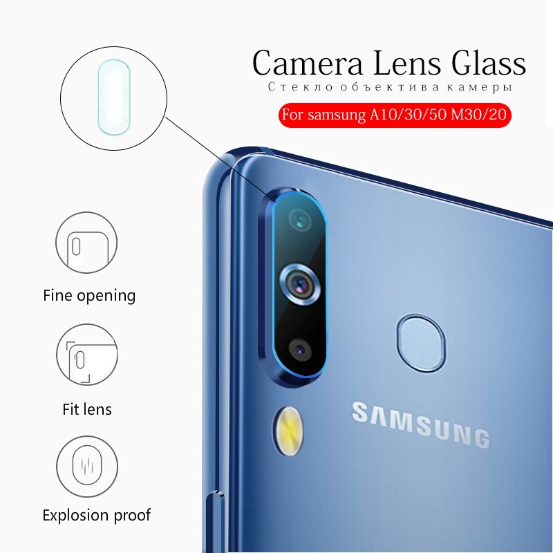 Kính cường lực bảo vệ camera cho điện thoại Samsung Galaxy a60 a50 A10 A20 M10 M20 M30 a70