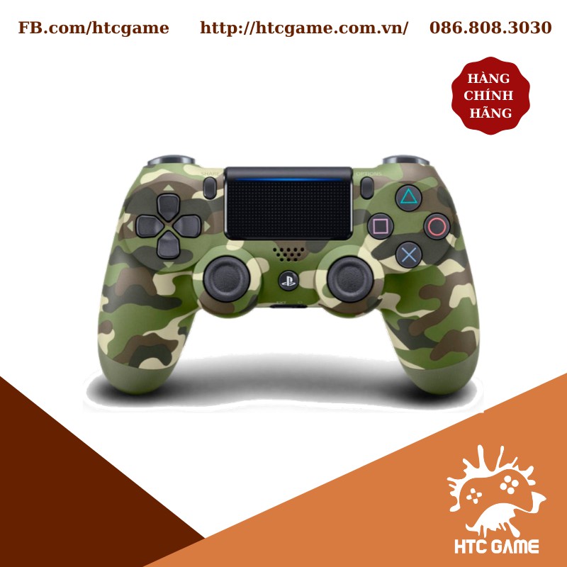 Tay chơi game DualShock 4/Green Camo CUH-ZCT2G 16