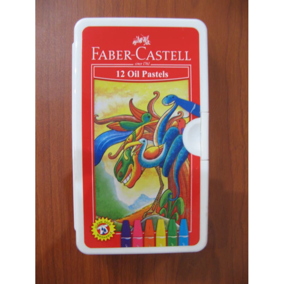 (Hàng Mới Về) Dầu Sáp 12 Màu Tùy Chọn Faber Castell