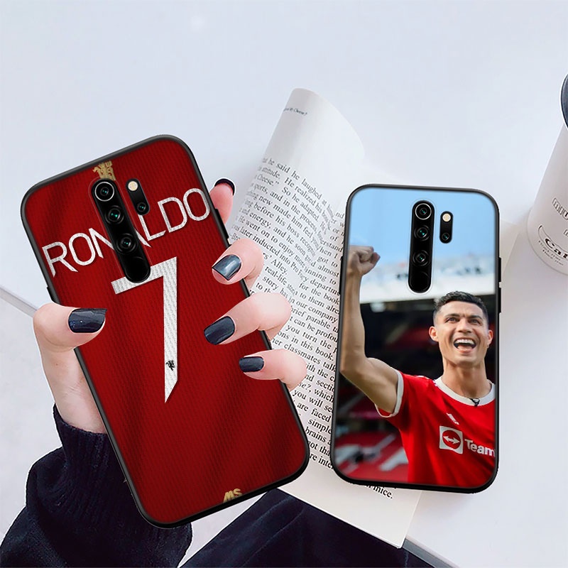 Ốp điện thoại in hình Cristiano Ronaldo cho XIAOMI REDMI NOTE 8 7 PRO 10X 9A 8T 8A 8 7 UOL34 CR7