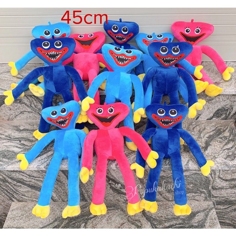 Thú bông Huggy Wuggy nhân vật game Poppy Playtime đáng yêu cho bé