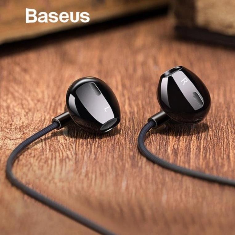 Tai nghe Baseus Encok H06 Âm thanh nổi , Chống ồn , Jack 3.5mm Thiết kế thời trang hiện đại - Bảo hành 12 tháng