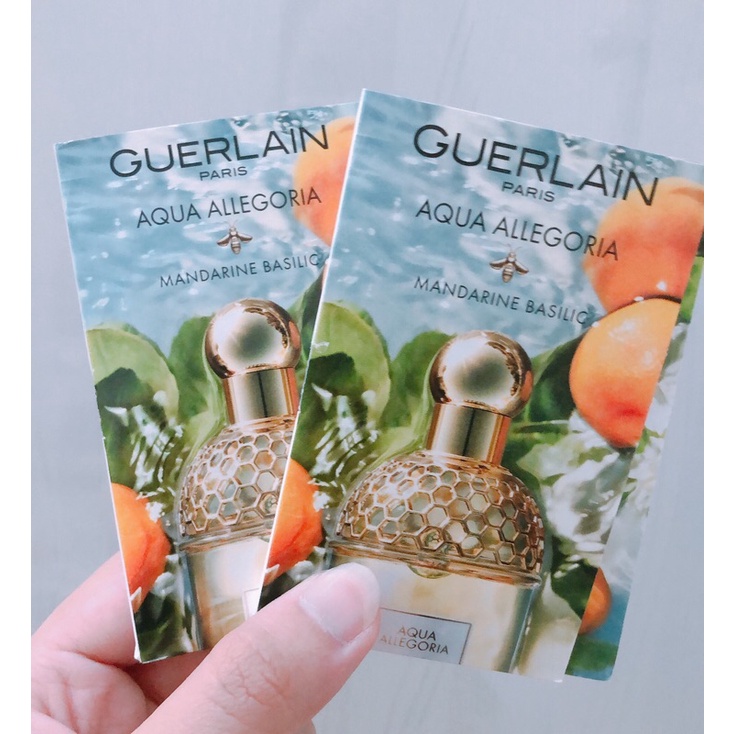 Vial nước hoa Guerlain Aqua Allegoria Mandarine Basilic