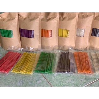 Ong hut Ống hút bột gạo (100 ống)