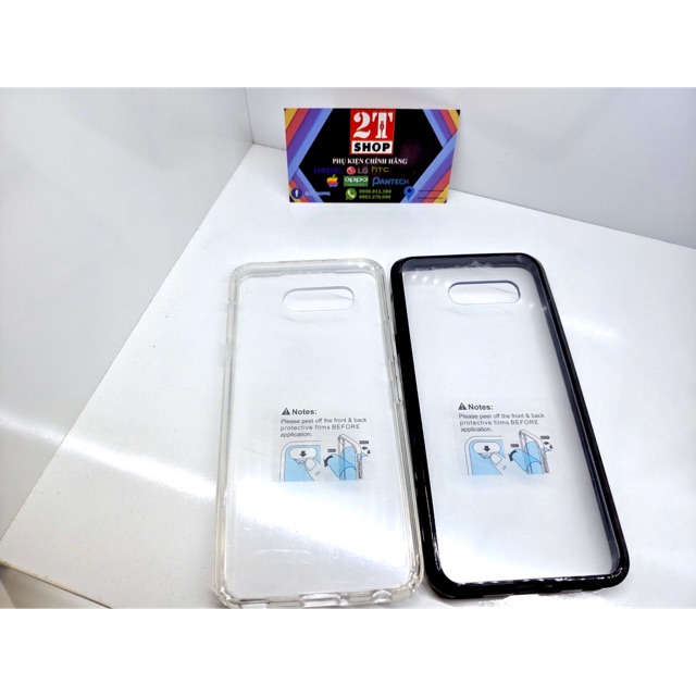 ỐP LƯNG NHỰA TPU LG V50S THINQ/ LG G8X THINQ TRONG SUỐT, VIỀN MÀU , CỰC LÂU VÀNG VÀ XUỐNG CẤP ÔP VỪA TAY MỎNG NHẸ