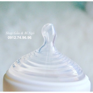 Bộ 2 núm ti NUK silicon Nature Sense