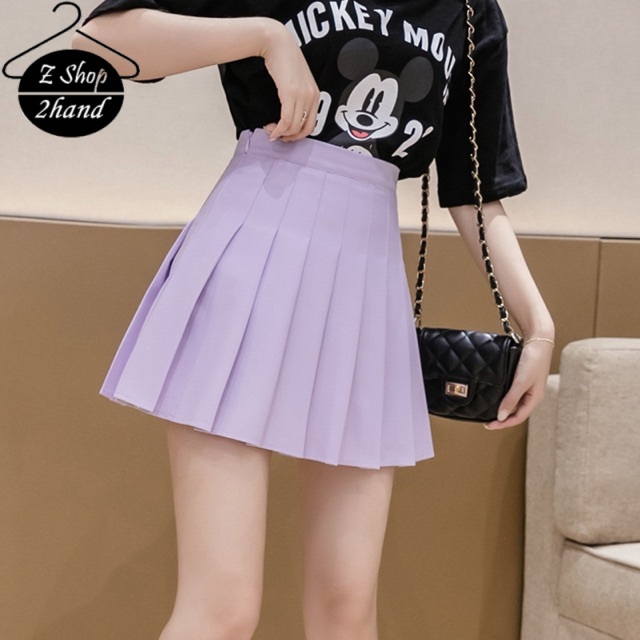 [Mã FAMAYWA giảm 10K đơn 50K] chân váy Zshop tennis trắng