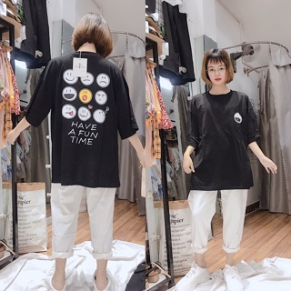 Áo pull mặt cười