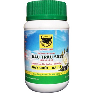 Phân bón lá Đầu trâu 501 thúc đẩy nảy chồi, ra lá 100g
