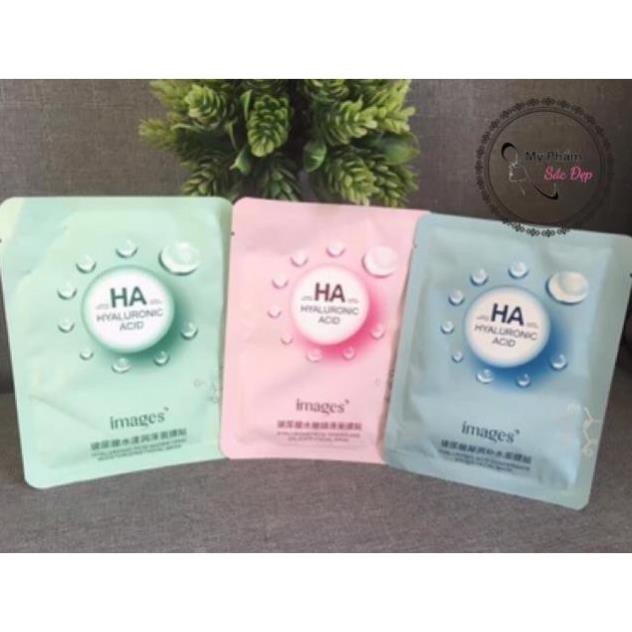 Mặt nạ giấy dưỡng trắng da HA Images dưỡng da cấp ẩm thải độc | BigBuy360 - bigbuy360.vn
