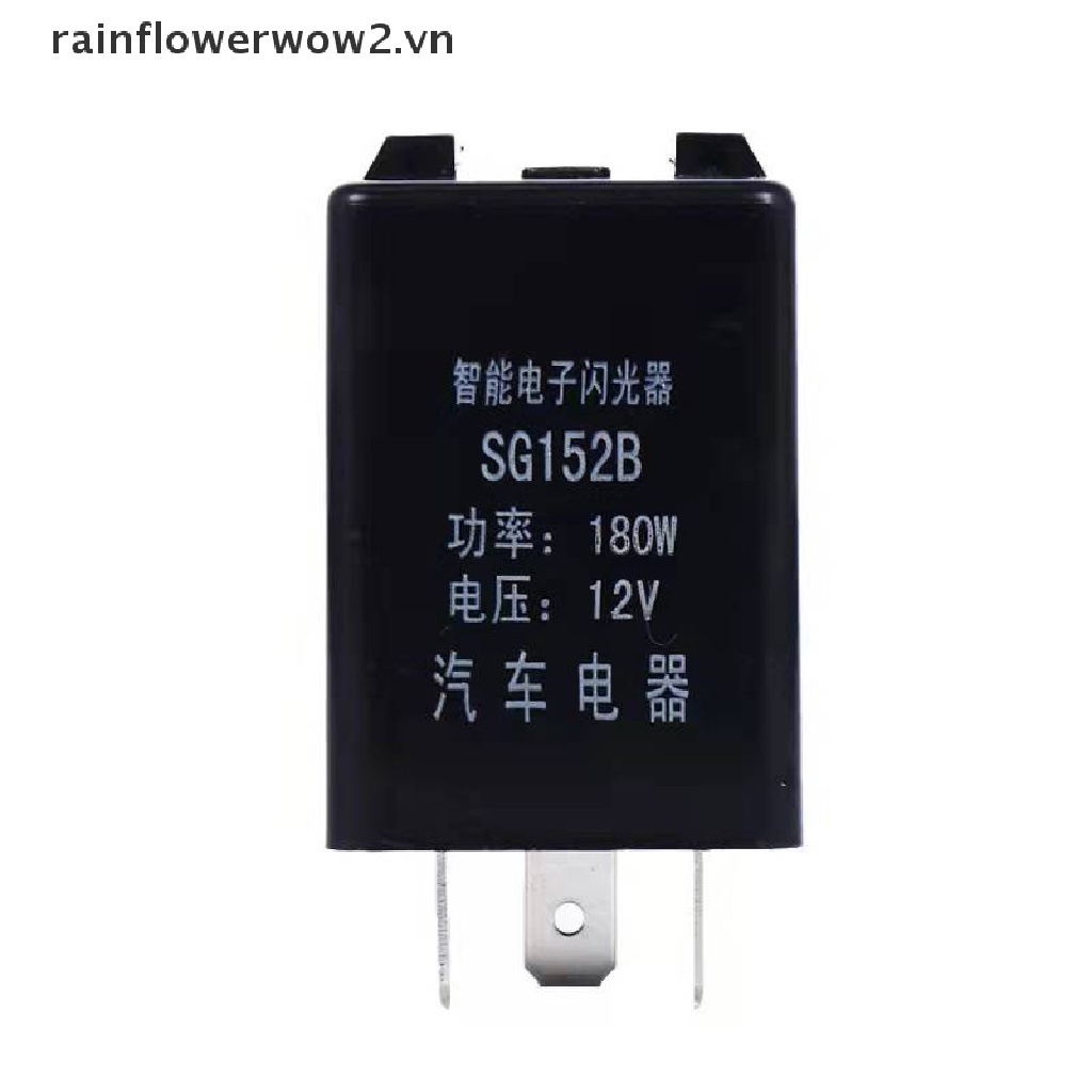 Rơ Le Đèn LED Nhấp Nháy 3 Chấu 12V Chuyên Dụng Cho Xe Hơi Xe Máy