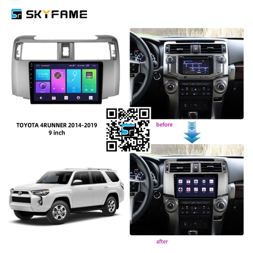 MẶT DƯỠNG CHO XE TOYOTA 4RUNNER (4 RUNNER) 2014-2020 KÈM JACK NGUỒN