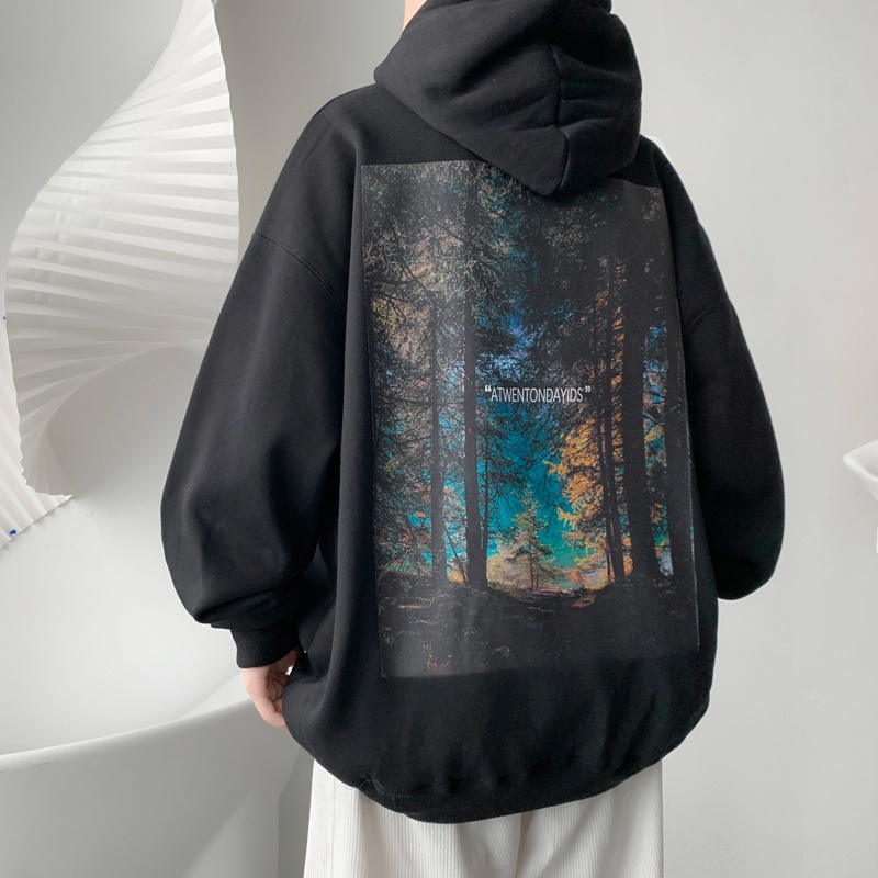 Áo hoodie phong cách Âu Mỹ sành điệu cho nam