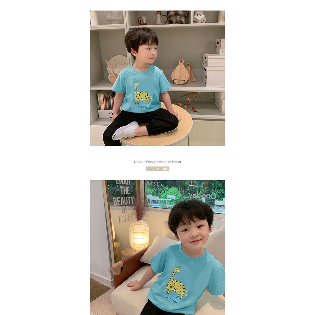Áo thun cho bé Hàng Quảng Châu họa tiết hoạt hình siêu cưng BabyGao