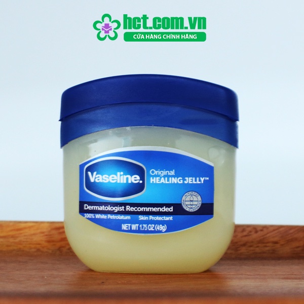 Kem Nẻ Vaseline Pure Petroleum Jelly – Vaseline Healing Jelly Lọ 49g