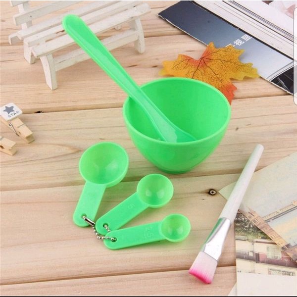 BỘ CHÉN CỌ ĐẮP MẶT NẠ - 1 bộ