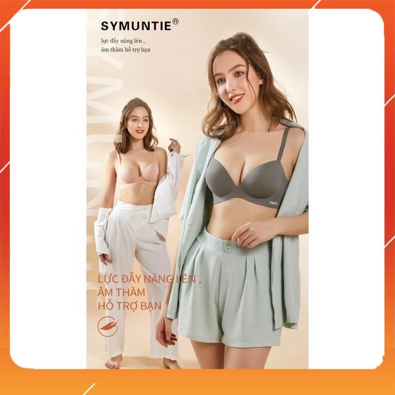 Áo ngực, Áo lót nữ su đúc không gọng nâng ngực trơn, quai áo thoáng khí, chip A5848