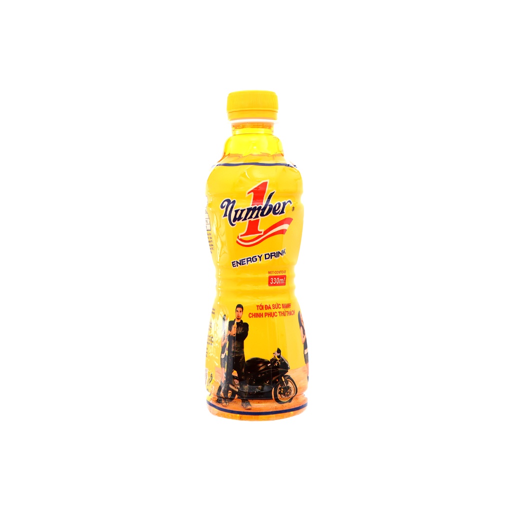 Nước tăng lực Number One 1 lốc 6 chai loại 330ml