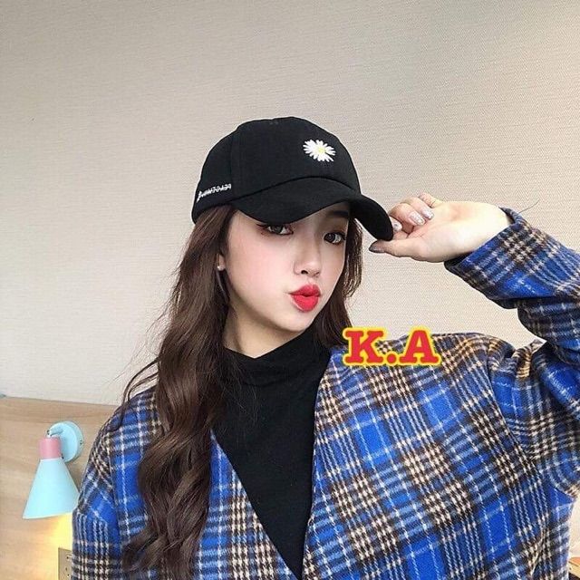 Mũ lưỡi trai hoa cúc