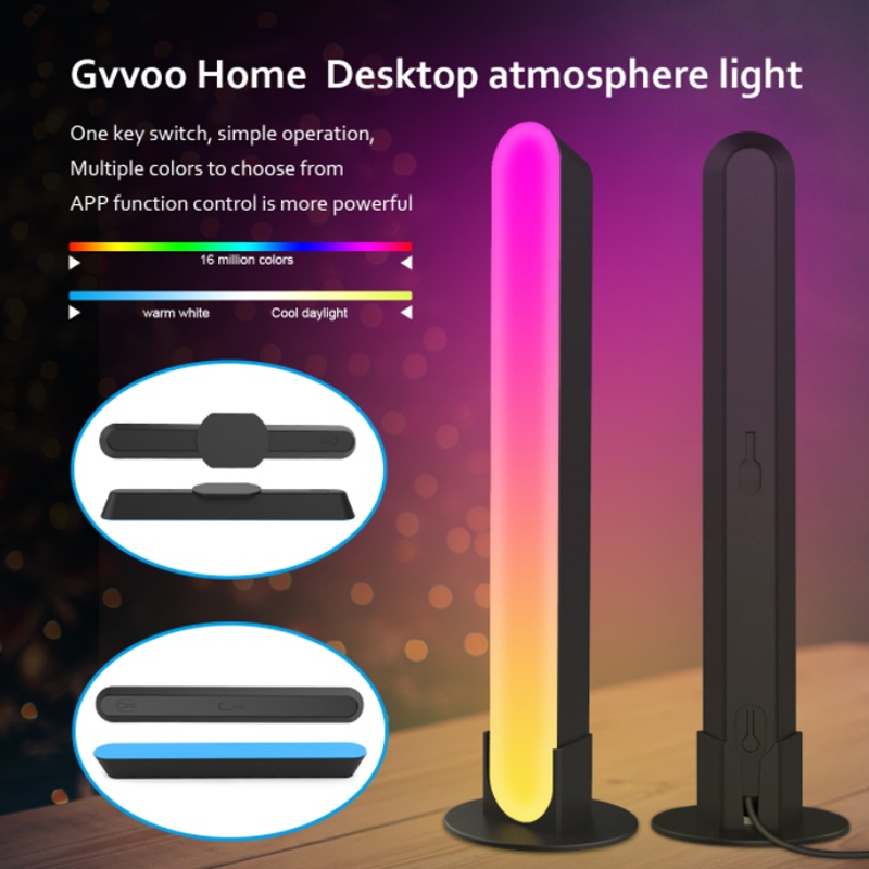 Đèn LED rgb thông minh với 15 chế độ và 4 chế độ phát nhạc