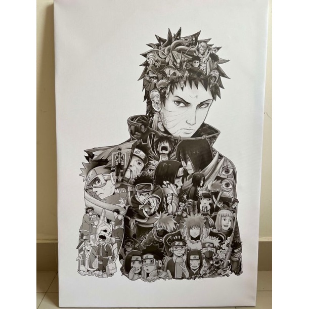 Tranh canvas treo tường Uchiha Obito