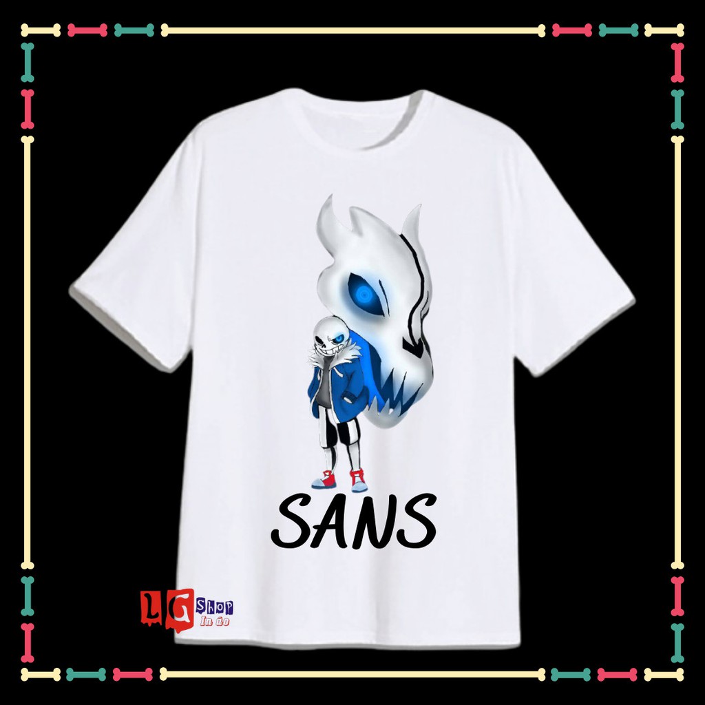 ÁO THUN BÉ TRAI IN HÌNH SANS UNDERTABLE ( BIỆT ĐỘI GANGSTER)