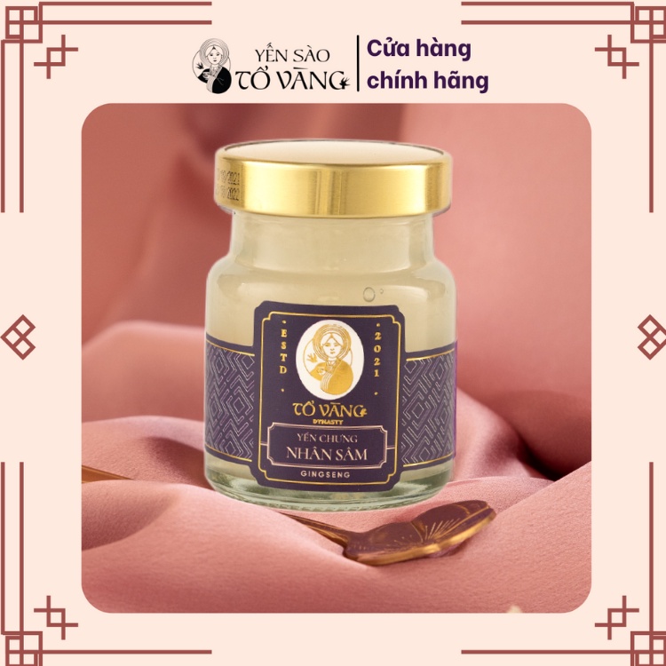 Yến tươi chưng NHÂN SÂM 70ml - Bổ thận tăng lực