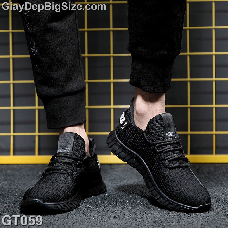 Giày Sneaker big size, giày thể thao nam big size cỡ lớn 44,45,46,47,48 cho chân to