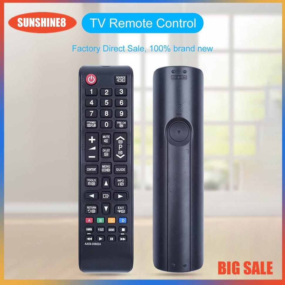 【SUN】Tv Remote Control Aa59-00602A Aa59-00496A For Lcd Led Smart Tv For Samsung