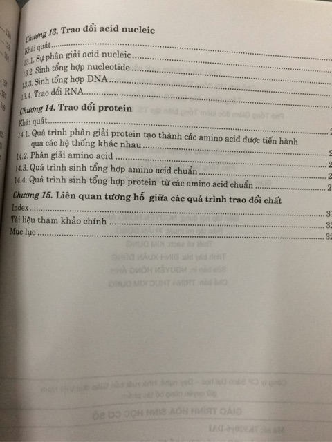 Sách - Giáo trình Hoá sinh học cơ sở