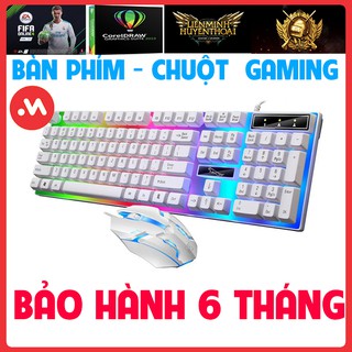 Thanh lý cả bộ 125k COMBO Bàn phím kèm chuột máy tính Giả Cơ G21 Pro - Bảo Hành 12 tháng