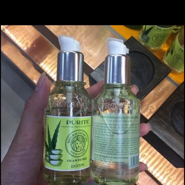 Sữa rửa mặt Purite Nha đam và hoa oải hương( chính hãng)