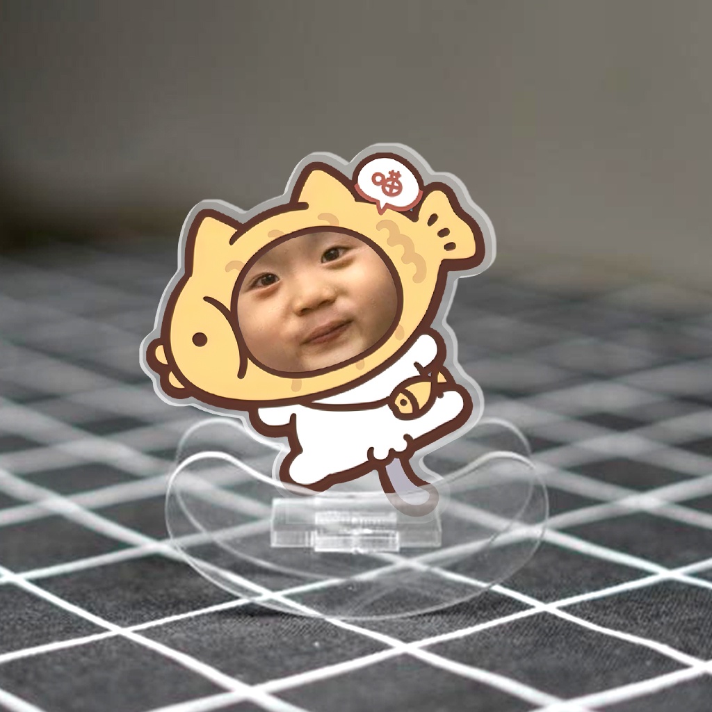 Lật đật standee chibi hoạt hình dễ thương in theo yêu cầu