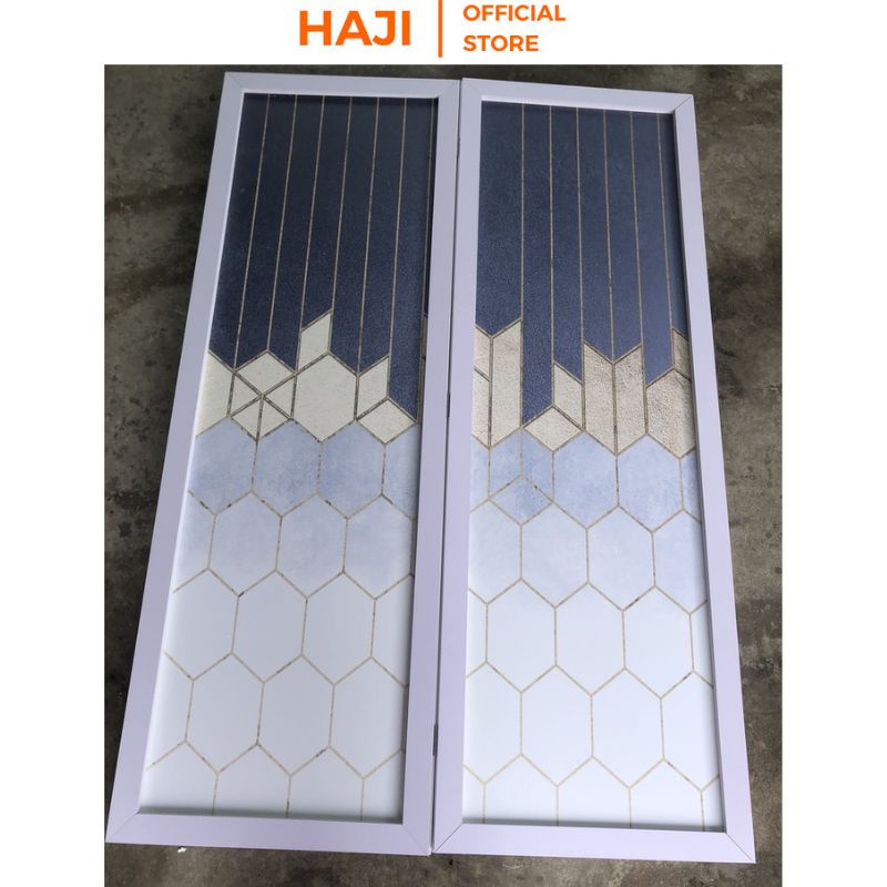 Vách ngăn phong thuỷ di động cho phòng khách HAJI BP.IN7 (SHIP TỪ 2 TẤM không chân)