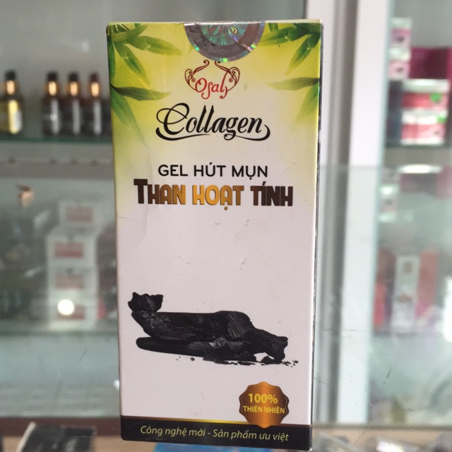 Gel hút mụn than hoạt tính 60g