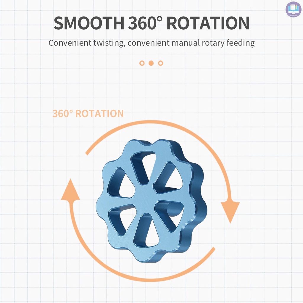 Gm Nút Vặn Trục Cầm Tay Bằng Hợp Kim Nhôm Cho Máy In 3d Creality 3 Cr-10 V2 | BigBuy360 - bigbuy360.vn