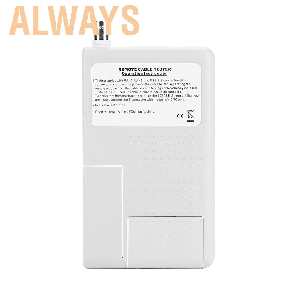 Bộ Thiết Bị Kiểm Tra Sạc Mạng Lan 4 Trong 1 Cho Máy Tính Utp Stp