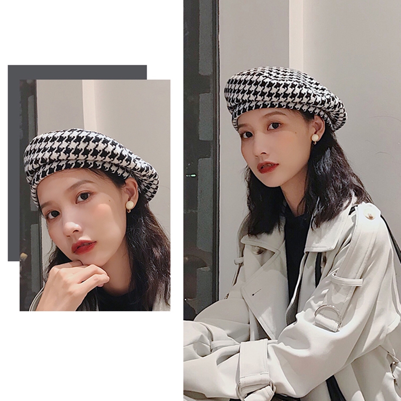 Mũ Beret Họa Sĩ Thời Trang Phong Cách Hàn Quốc Cho Nữ