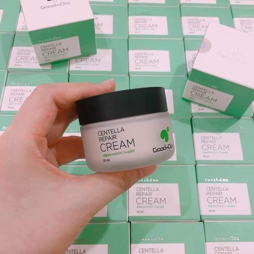 Kem Dưỡng Phục hồi Rau má Goodndoc Centella Repair Cream 50ml