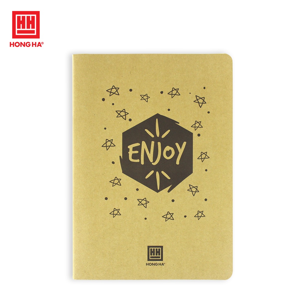 Vở kẻ ngang có chấm gáy ghim 72 trang Hồng Hà Green Letter 1431