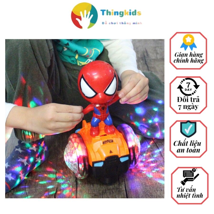 Đồ chơi Siêu nhân nhện đi xe cân bằng - Thingkids