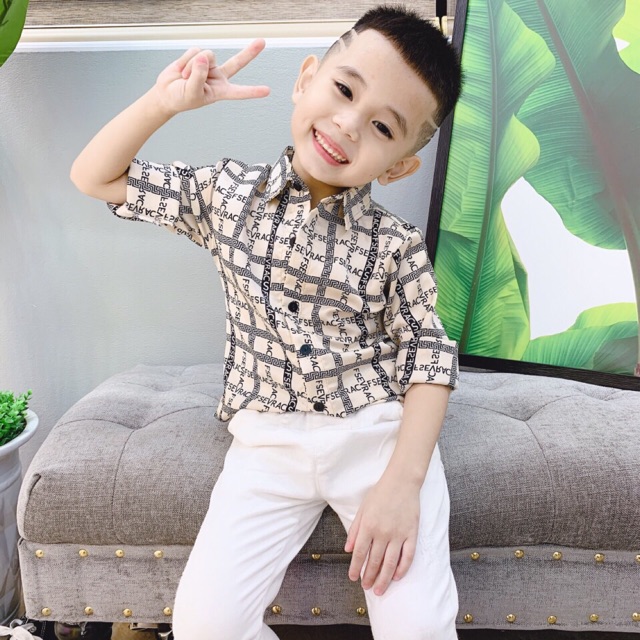 Áo sơ mi lụa hàn