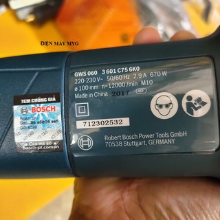 Máy mài góc Bosch GWS 060