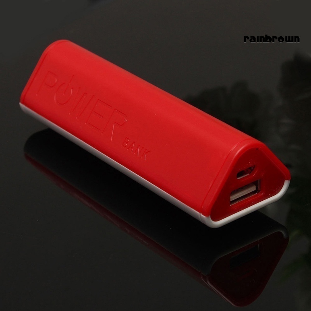 Pin Sạc Dự Phòng 2000mah 18650 Hình Tam Giác