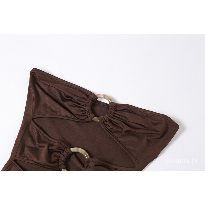 Đầm Maxi Trễ Vai Thiết Kế Xẻ Quyến Rũ 8WTX