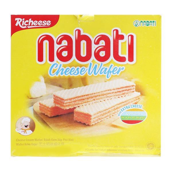 Bánh kem xốp phômai Richeese Nabati cheese wafer 320g (16gr x20