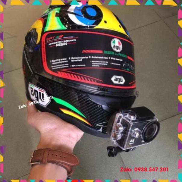 [Tặng kèm ... Phụ kiện]  Bộ phụ kiến gắn cằm cam hành trình chất lượng